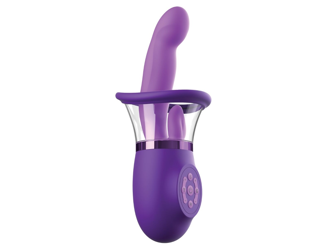 Vibrador Anal Pipedream Fantasy For Her (roxo - Abs - Ø 6 Cm - 8,9 Cm - 5 Velocidades)
