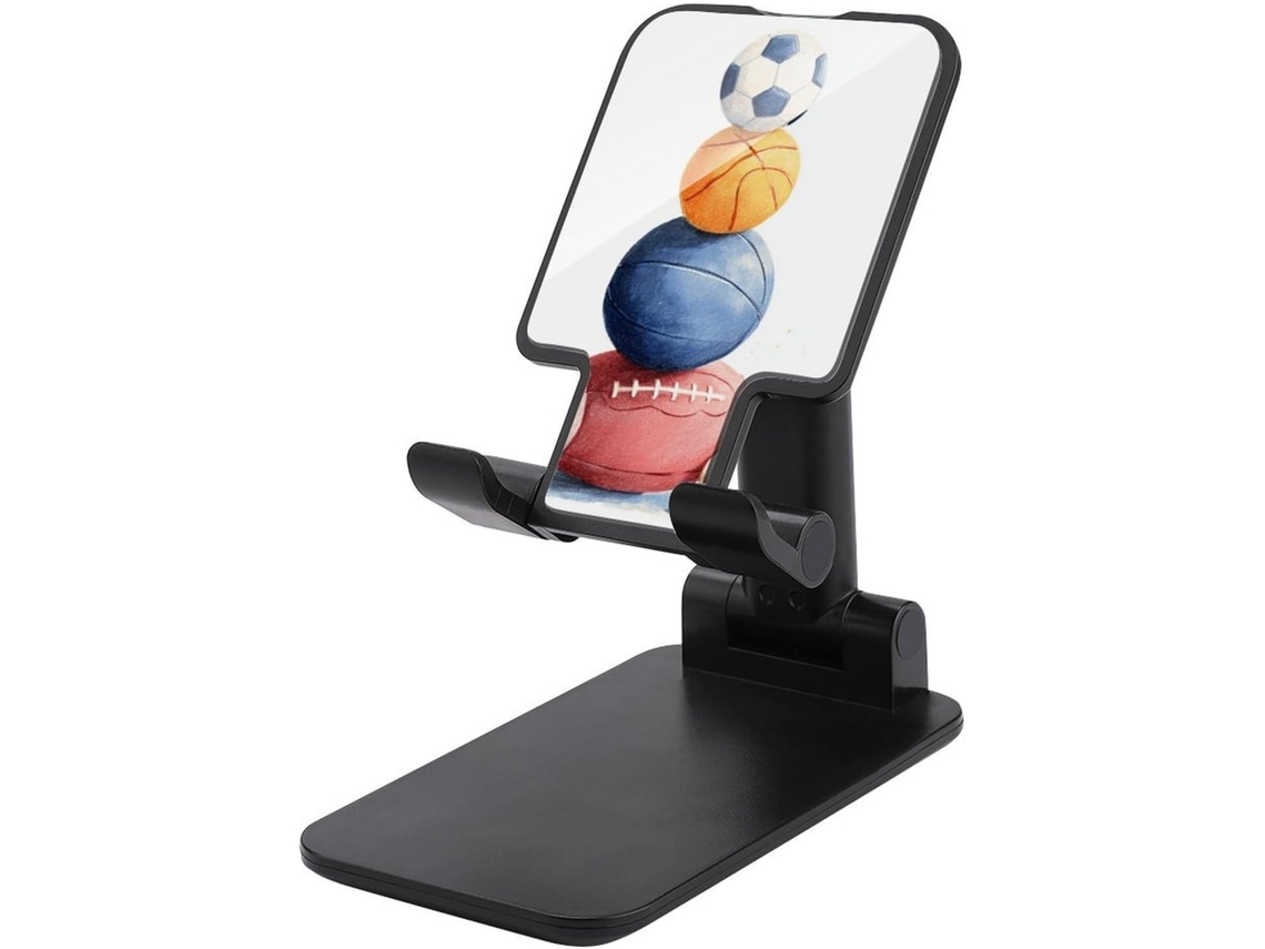 Suporte Para Celular Empilhável Com Design De Futebol E Basquete Mesa Dobrável Ajustável