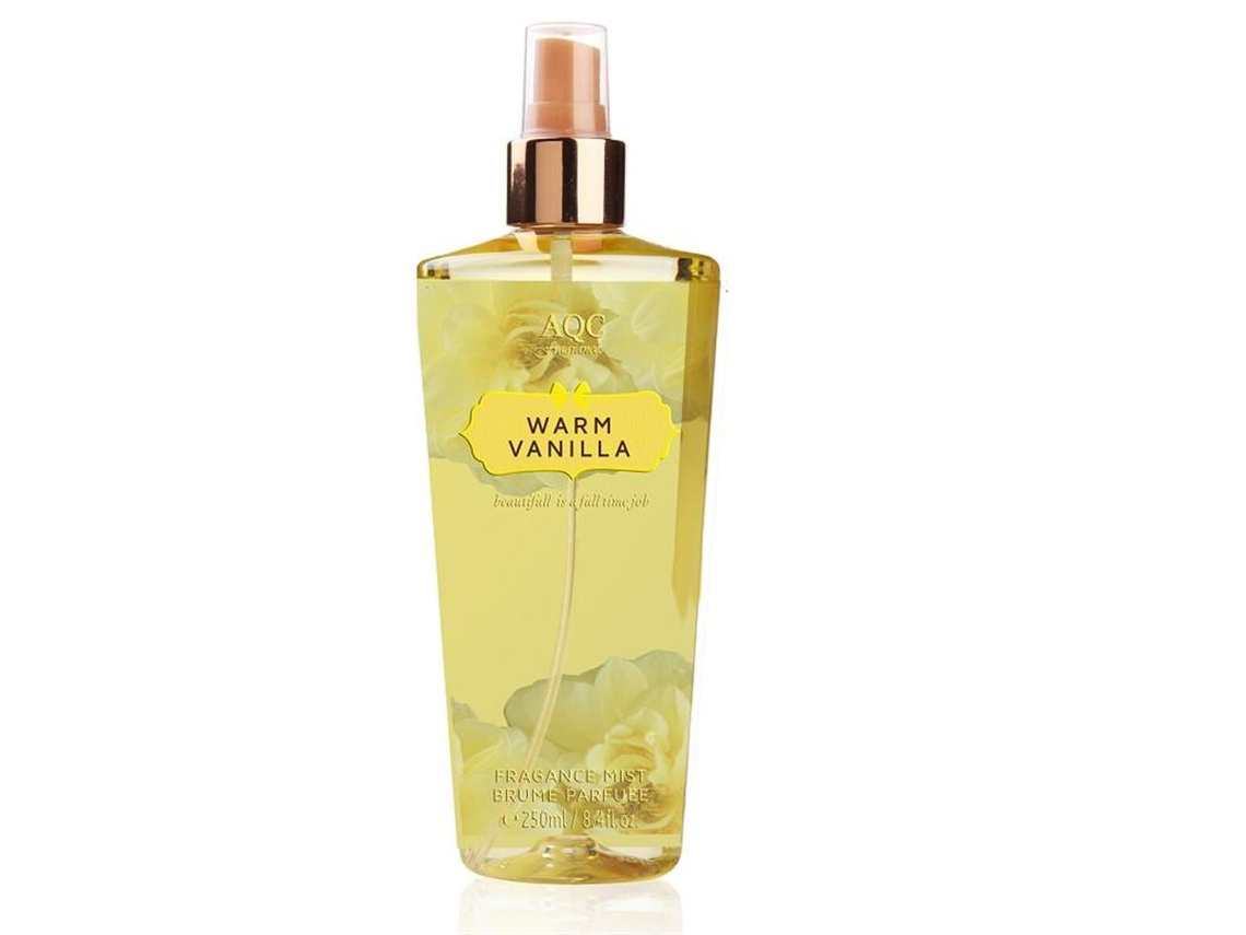 Spray Corporal AQC FRAGRANCES Warm Vanilla 250 Ml