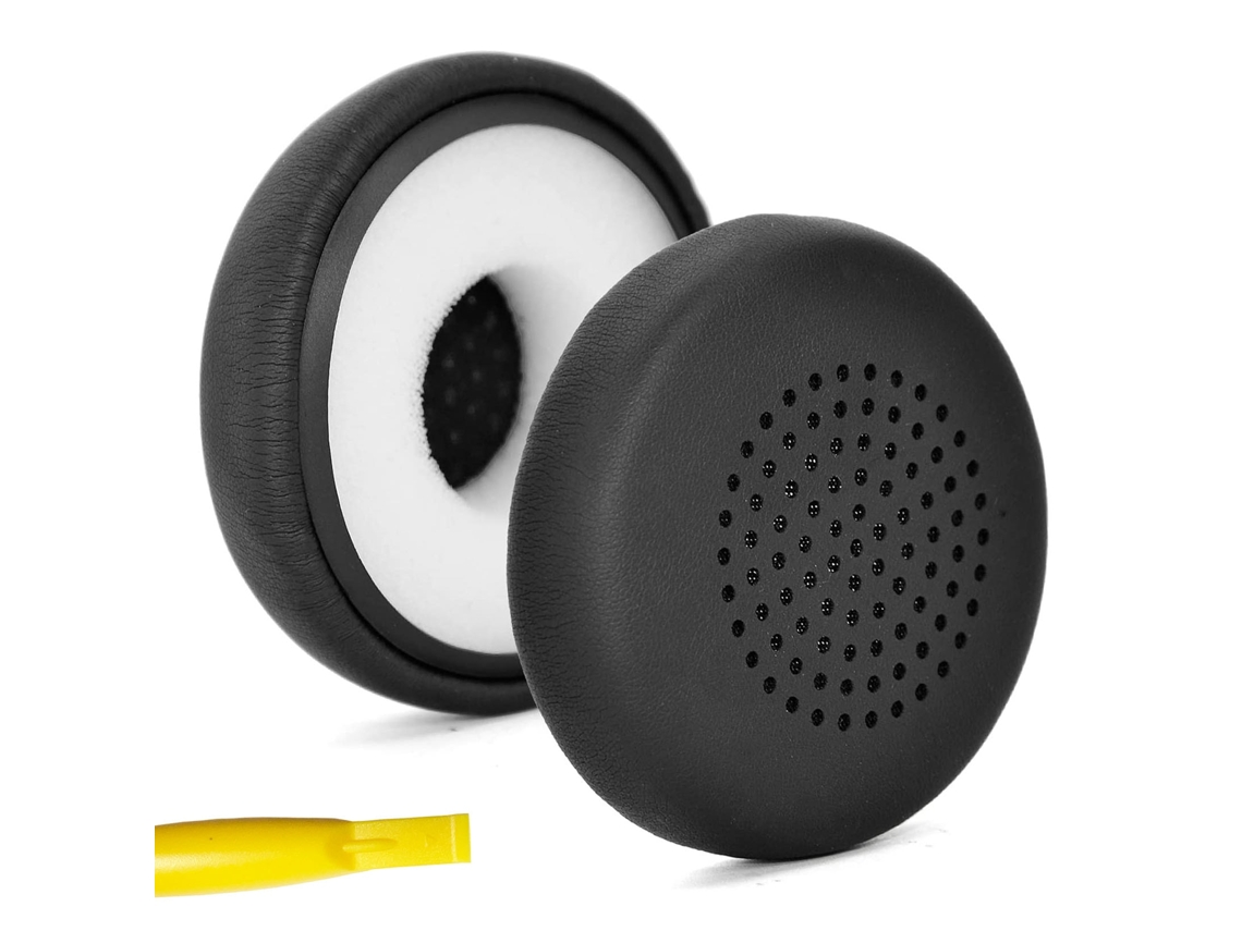 Almofadas Zruxe Para Skullcandy Uproar Espuma Viscoelástica Pretas (par De 2, Substituição)
