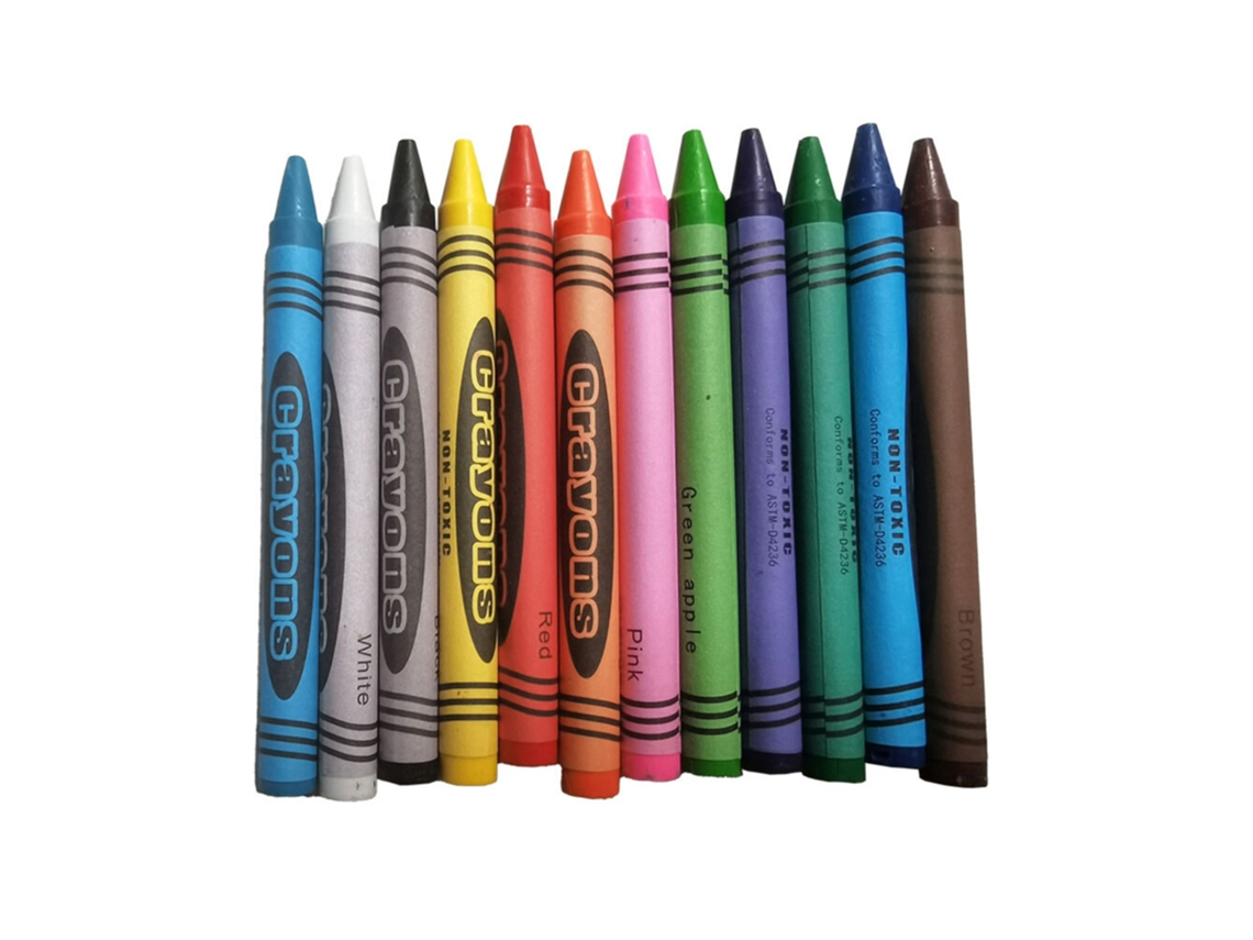 Lápis de Cera SIMPLY 12 Unidades