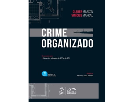 Livro Crime Organizado - 7 Edição 2025 De Cleber Masson (português Do Brasil)