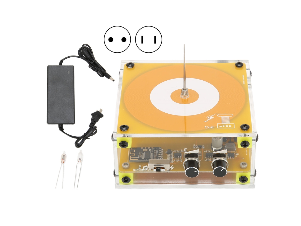 Coluna Tesla Sem Fio Para Música E Ensino
