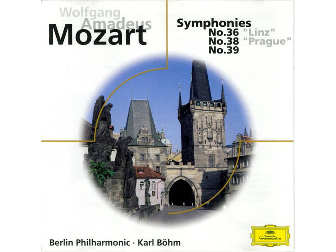 CD Mozart, Karl Böhm, Berlin Philharmonic - Symphonies Nos. 36Linz, 38Prague& 39
