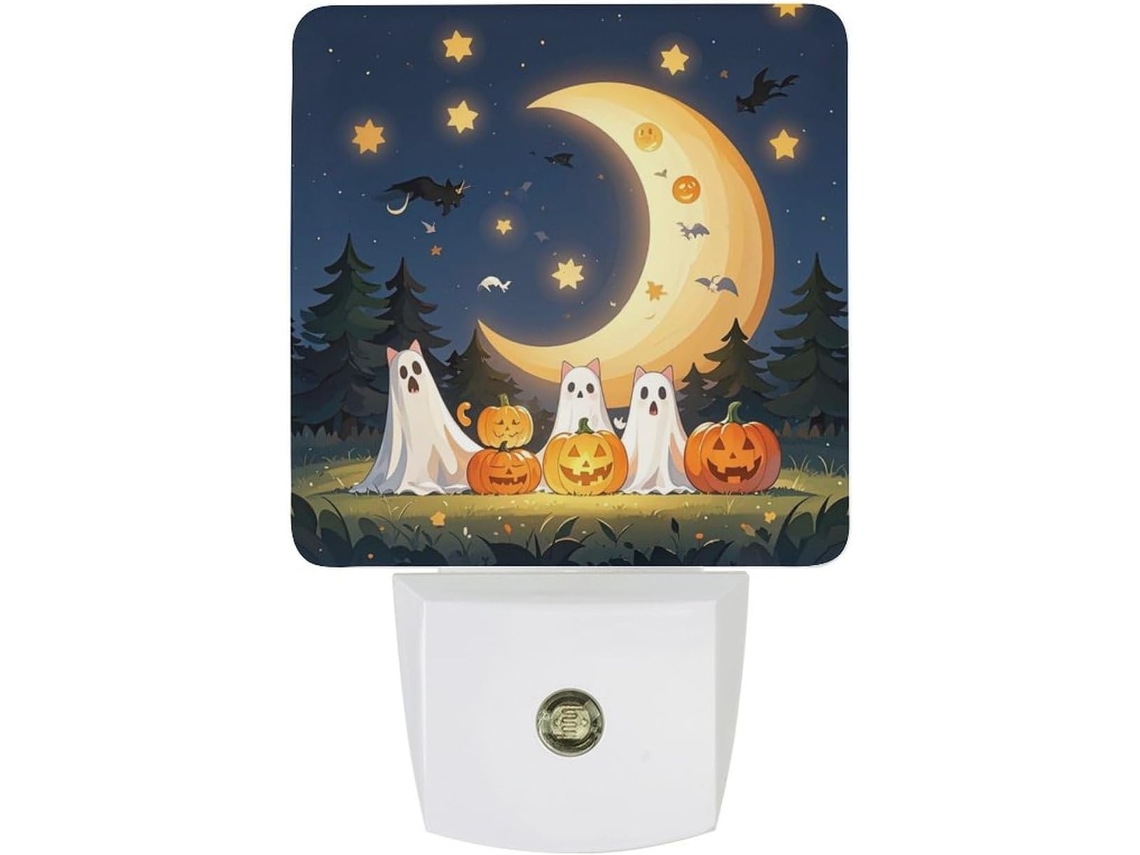 Luz Noturna Led Com Sensor, Luz Noturna Branca Quente Suave Banheiro, Quarto E Cozinha Quadrada
