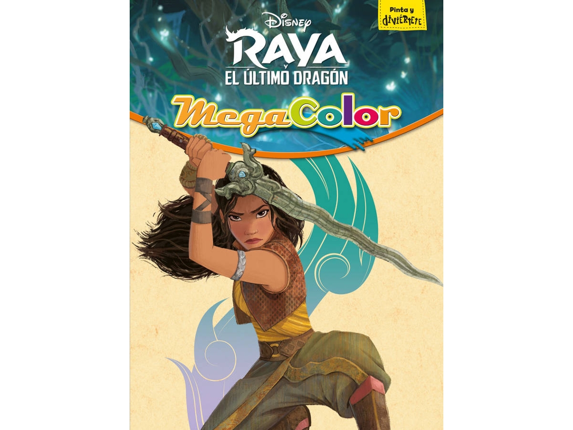 Livro Raya Y El Último Dragón. Megacolor de Disney (Espanhol)
