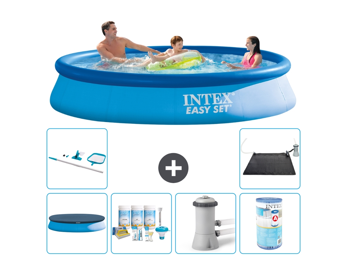 Intex Piscina Easy Set Redonda - 366x76 Cm - 7-peças S30595