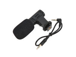 Mic 06 Micrófono Mini Para Móvil 3.5mm Para Grabación De Video Live Conferencia Vlog