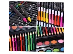 Kit De Arte Para Crianças Com 168 Peças