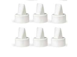 Pack 6 válvulas Bico Pato Papablic para Spectra S1/S2 y Medela, sustitución BPA libre | S/MARCA