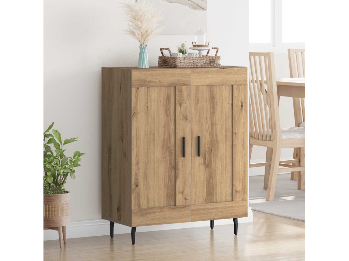 Vidaxl Buffet Carvalho Artesanal 69,5 X 34 X 90 Cm