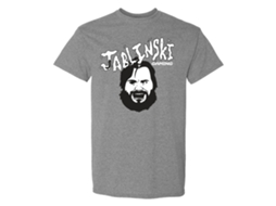 Jablinski Jablinski Gaming Grey T shirt ROCKINSTONE Unisex Adults Best Sellers Size:l