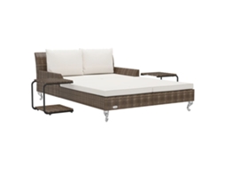 Sun Lounger, Sun Loungers Vidaxl Marrom Rattan / Vime (n/a)