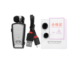 Fones Bluetooth LAXISCREED (prancha Telescópica, Sem Fio)