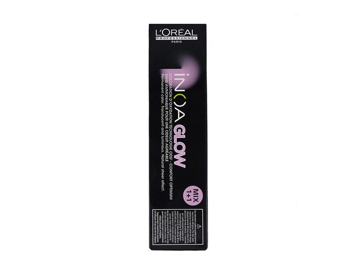 Tinta Permanente Inoa Glow Light LOreal Professionnel Paris Nº 21 60 G