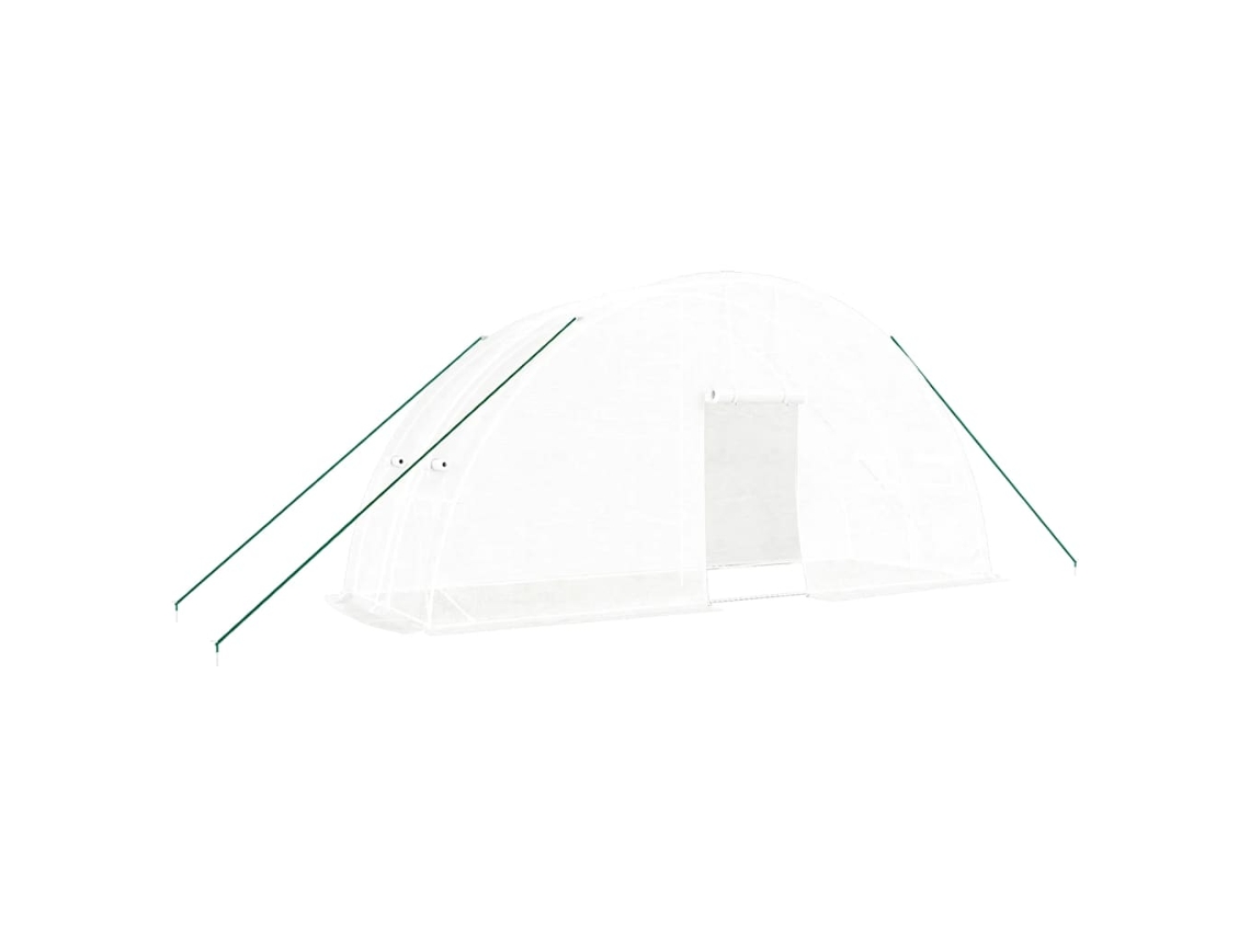 Greenhouse, Greenhouses Vidaxl Branco Polietileno (6 X 2 X 2.85 M)