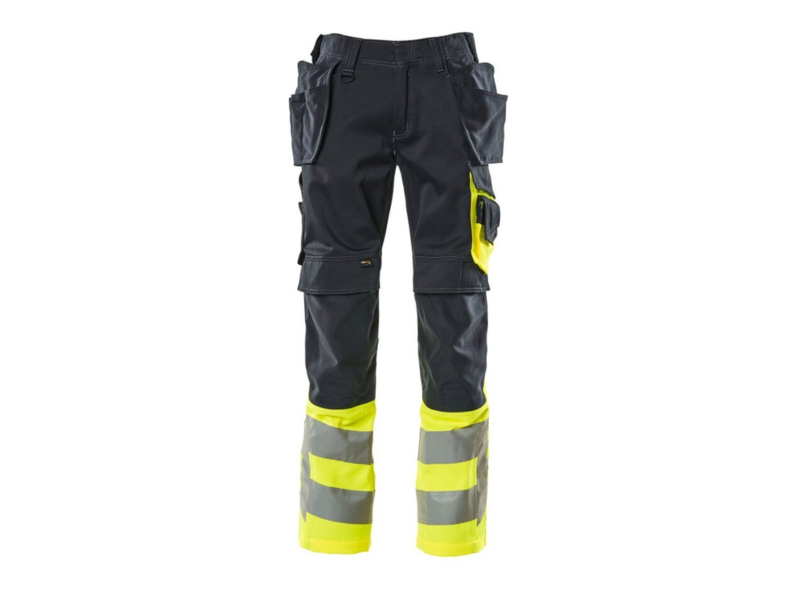 Calças Grandes Com Bolsos Pendurados Safe Supreme 17531 Amarelo 47 / 30 MASCOT