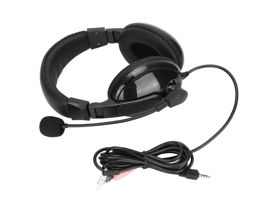 Fone Mali com fio BH3688, 3.5mm, microfone omnidirecional, para Xbox, PS4, PC, celular, preto