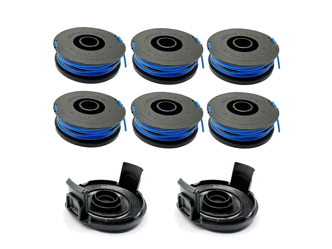 I0t Rsja 01+rsja 01 1 para Cortador de Grama Spear Jackson Gt600 Gt450 I4l 6 Carretel de Reposição + 2 Spo