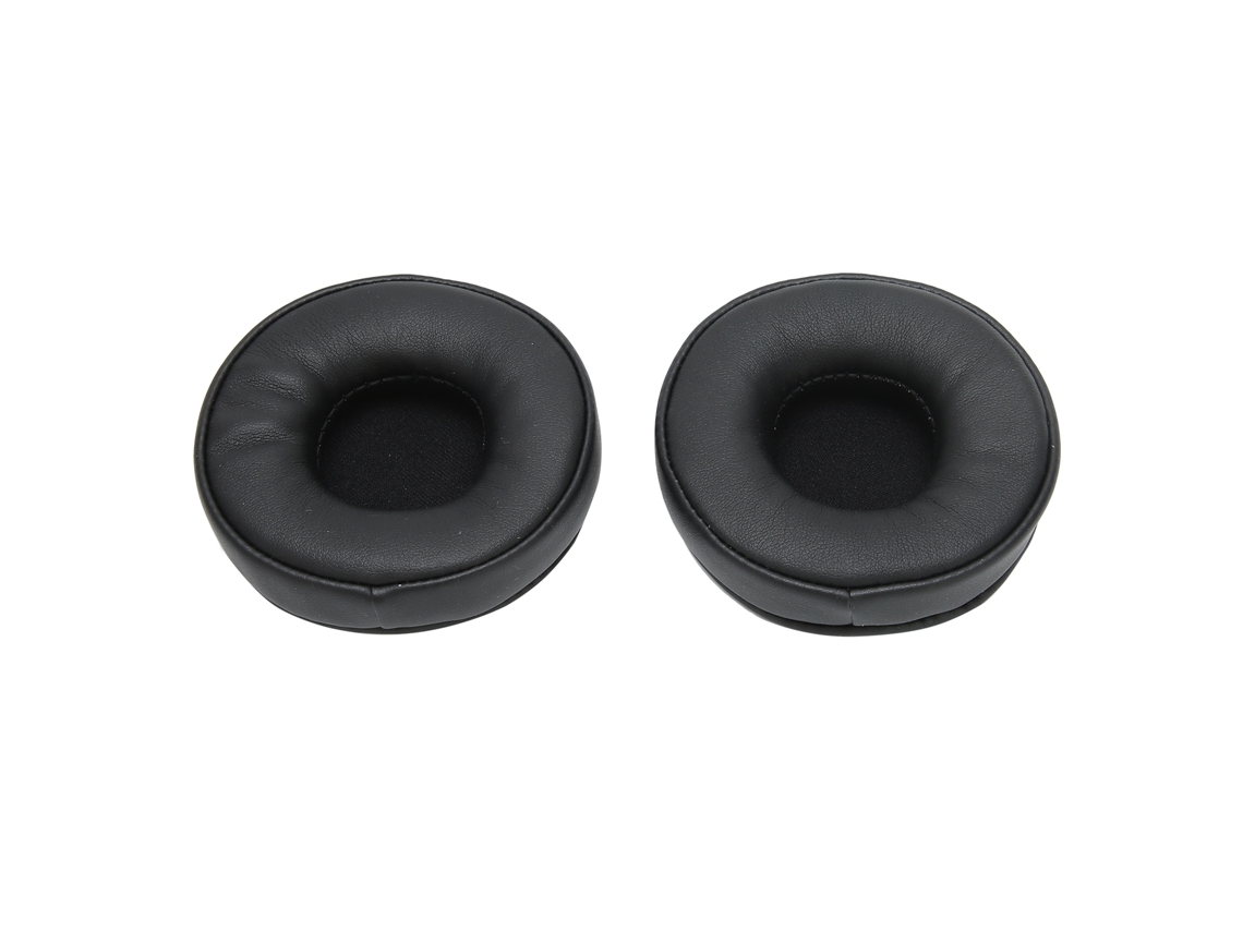 Aetheria almofadas de Reposição Universal 70mm para Fones de Ouvido Estéreo Couro Artificial Preto