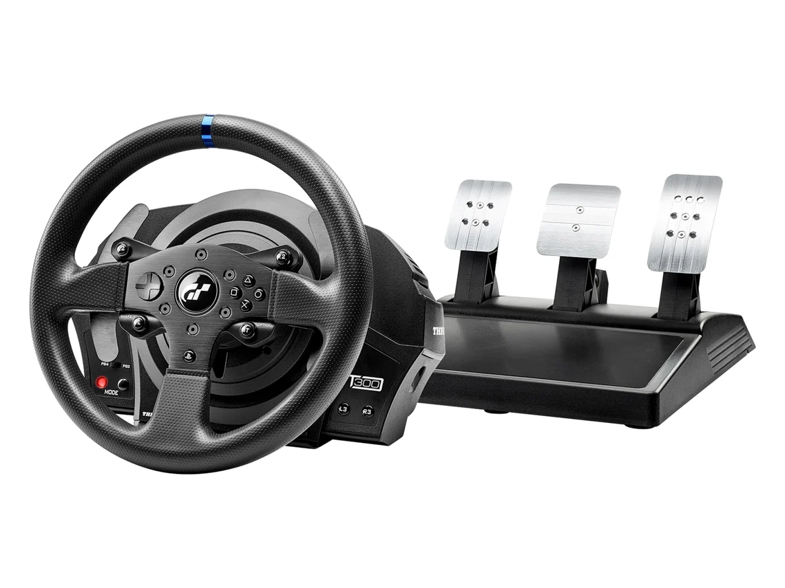 Volante + Pedais THRUSTMASTER T300 RS GT Edition EU Version (Wireless - PS4 - Preto)