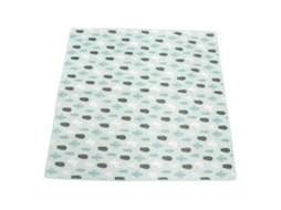 Tapete De Jogo Acolchoado Impermeável Plegável Macio Para Bebê Rastejar Cactus Verde 110x110cm