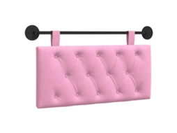 Cabeceira Suspensa Rosa Tecido MAISON EXCLUSIVE