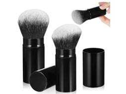 Pincéis De Maquiagem Retráteis, Pincéis Para Pó E Blush, Pincéis Portáteis, Ferramentas Cosméticas Everley891