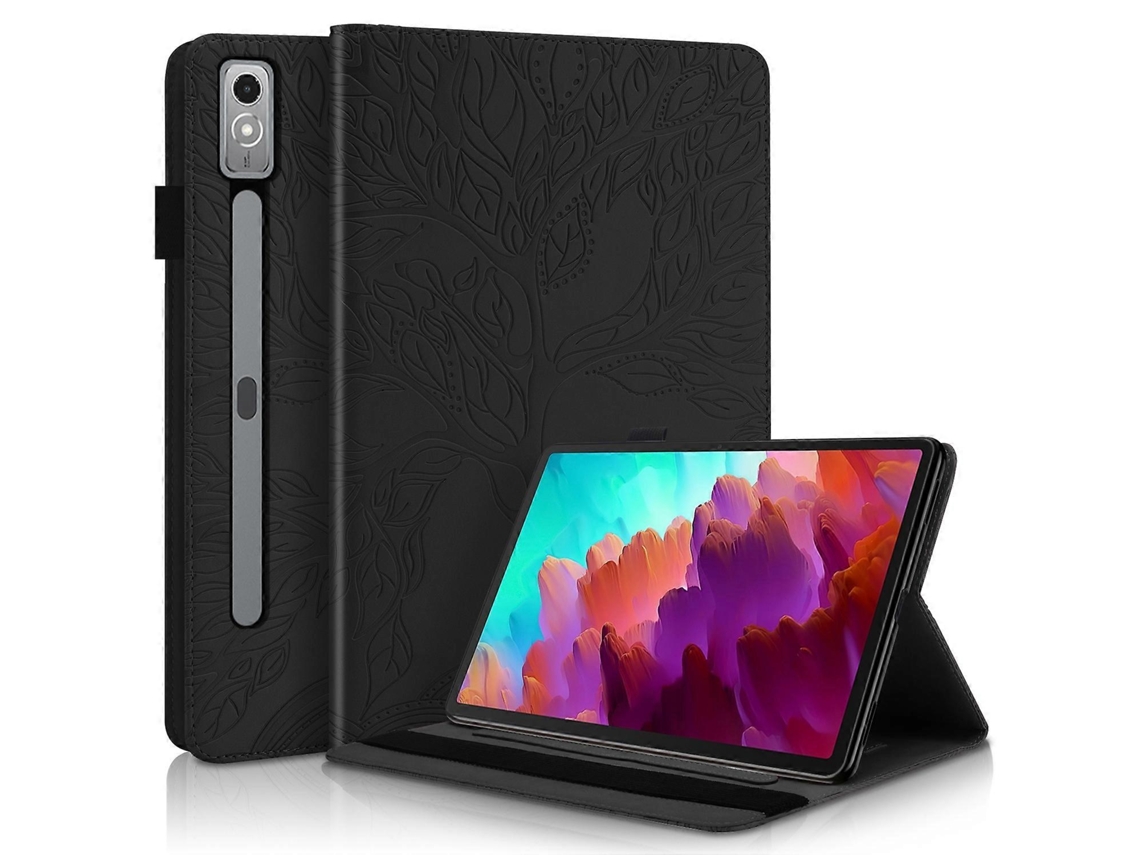 Capa de couro com flip horizontal da série Life Tree da Webake para tablet