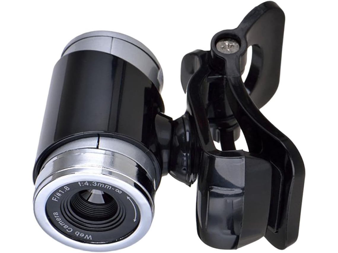 Webcam Usb 2.0 720p Com Microfone, Clipe E Vídeo De 30 Fps