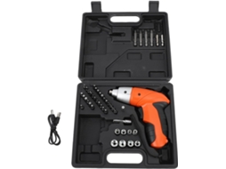 Conjunto De Chave Fenda Elétrica Portátil Eficiente 3,6 V Com 45 Bits