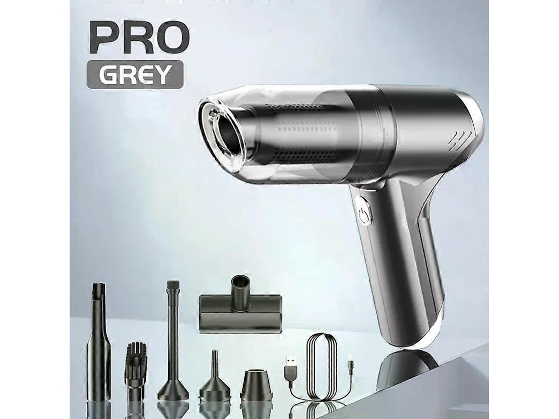 Aspirador De Pó Automotivo Sem Fio 120000pa, Máquina De Limpeza Com Sucção Forte, Acessórios Para Carro, Aspirador De Pó Automoti Aquaforge