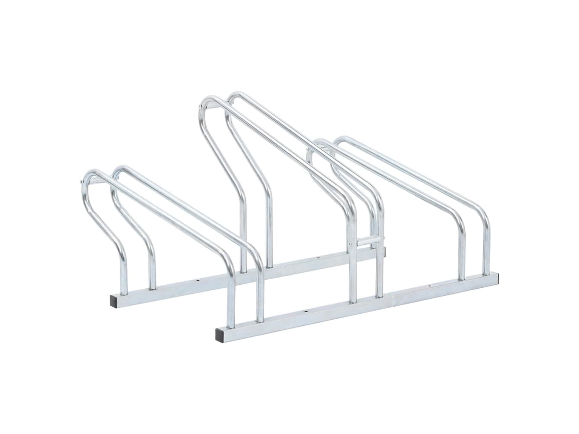 Bicycle Stand, Bicycle Stands Vidaxl Prateado Aço (n/a)