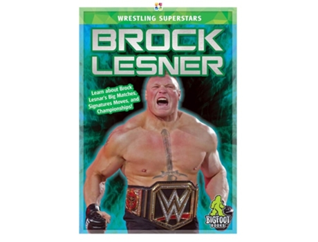 Livro Brock Lesnar de J R Kinley (Inglês - Capa Dura)