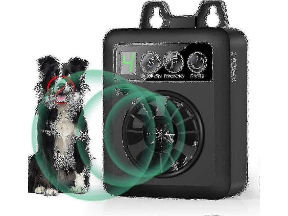 Dispositivo Anti-latido 2025, Dispositivo Ultrassônico Para Latidos De Cães Com Alcance De 15 Metros (50 Pés) E 3 Níveis Ajustáveis, Recarregável