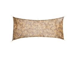 Vidaxl Rede De Camuflagem Com Saco De Arrumação 409x206 Cm Areia
