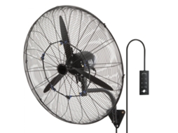 Ventoinha Nebulizadora Mural 74,9 Cm Com 3 Velocidades E Caudal De 9500 Cfm Tekmaquinas