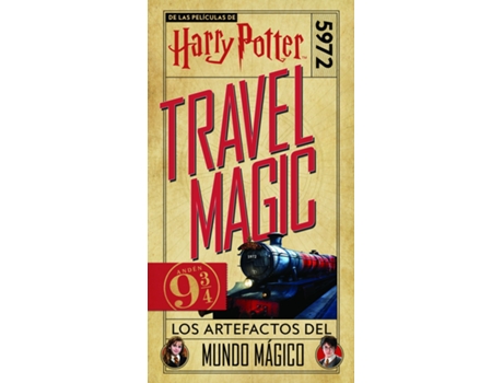 Livro Harry Potter Travel Magic de VVAA (Espanhol)