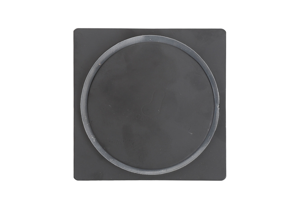 Ralo de piso de aço inox com pedal e pressão para chuveiro, preventivo de retorno e odores | S/MARCA