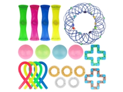 Mali conjunto de Brinquedos Sensoriais Anti estresse Abs para Crianças e Adultos 20pcs