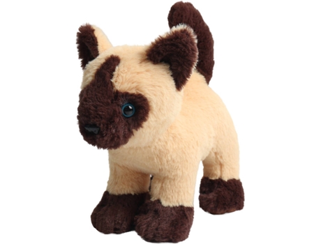 Peluche Wild Planet All About Nature Gatinho Siamês