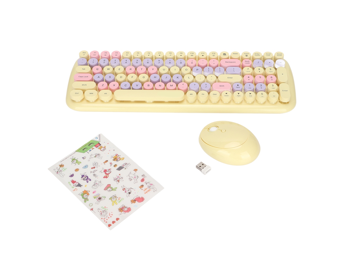 Combo Teclado e Mouse Sem Fio LAXISCREED