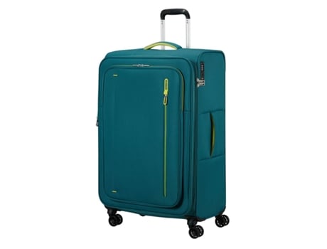 Mala De Viagem Grande American Tourister Cloudrider 78cm 4 Rodas Expansível Azul Esverdeado 104l