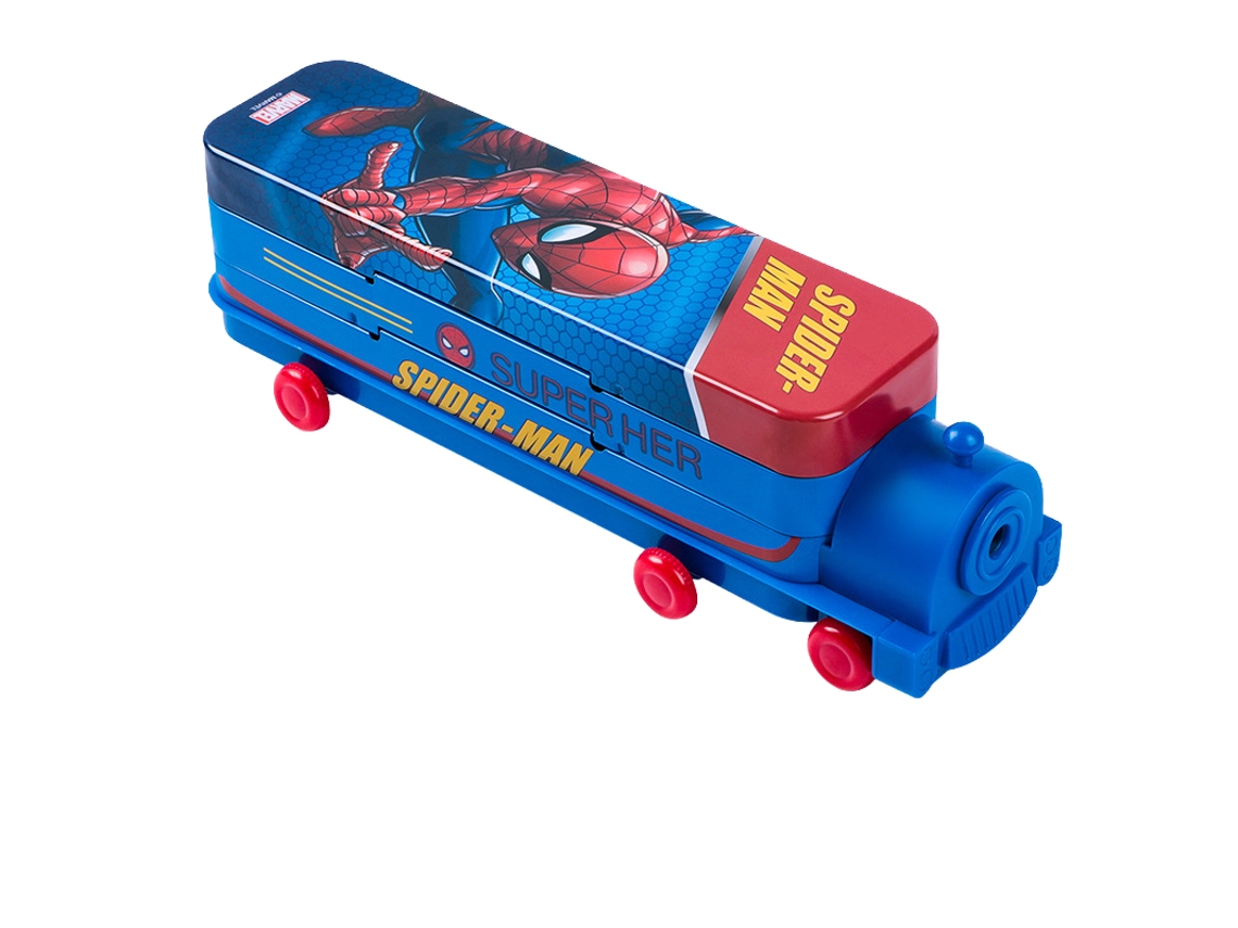 Laxiscreed Estojo Escolar Infantil Com Carro-ferro, Design Divertido E Multiuso