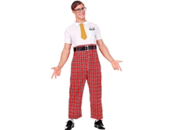 Fato de Homem WIDMANN Nerd Rookie Schoolboy com Óculos (Tam.: M)