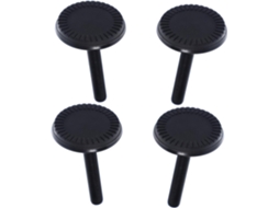Nuobesty Conjunto De 4 Pés Niveladores Altura Ajustáveis Para Móveis, Em Aço Inoxidável, Para Mesas E Pisos Desnivelados