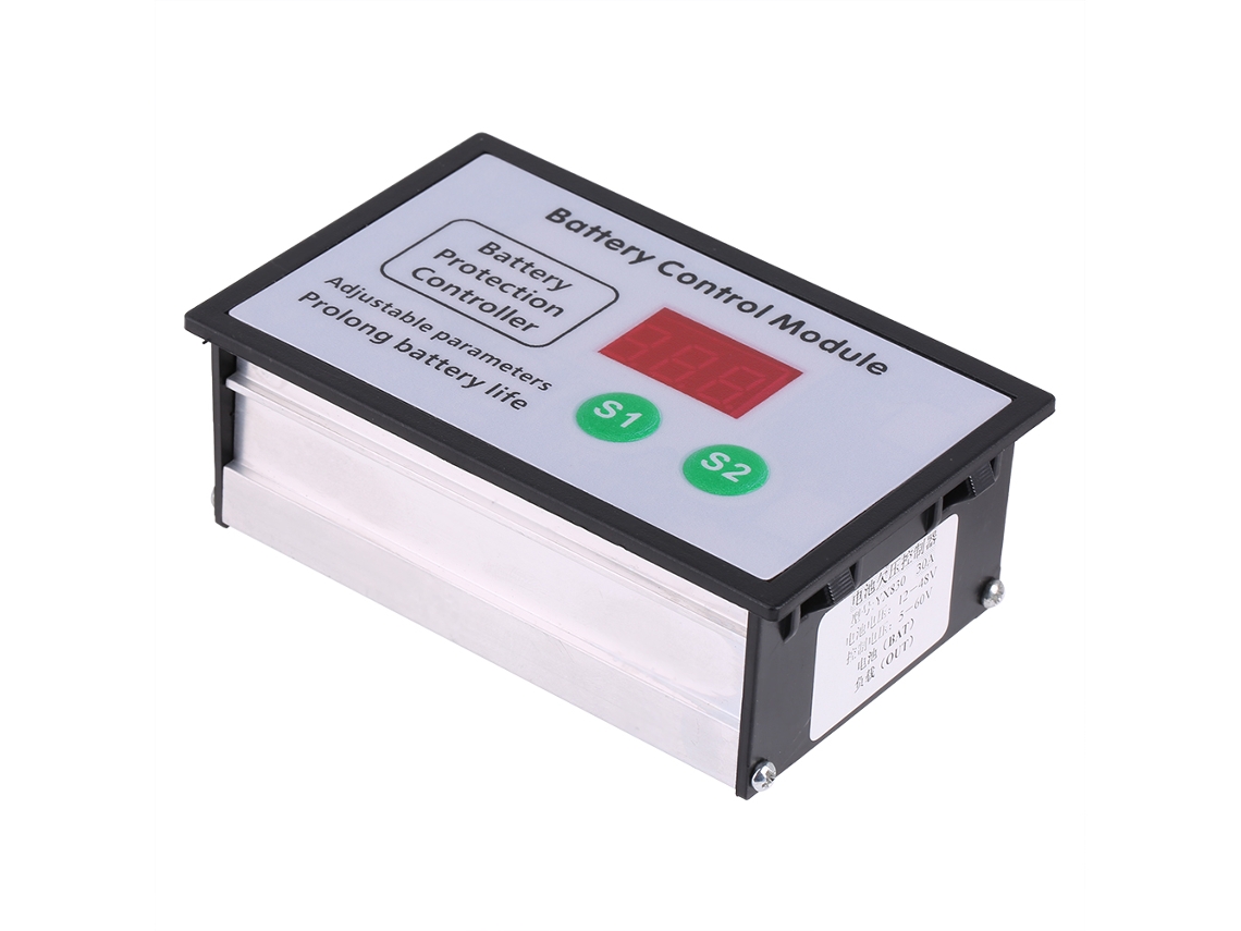 Controlador de Bateria com Display Digital