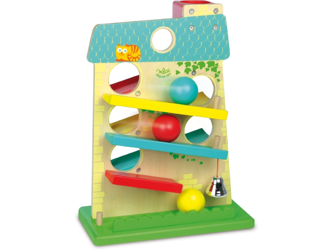 Jogo Didático VILAC Madeira - Branco - 35 x 26 x 12 cm)