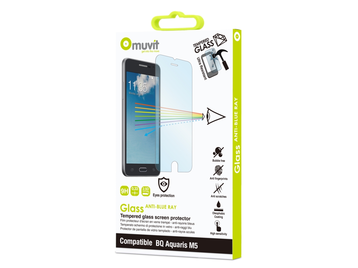 Pelicula de Vidro MUVIT Aquaris M5