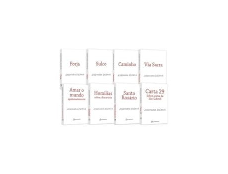 Livro Coleção Completa Pocket São Josemaria Escrivá De Josemaria Escriva (português Do Brasil)